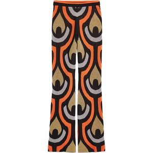 H&M Rabanne Jacquard Pants